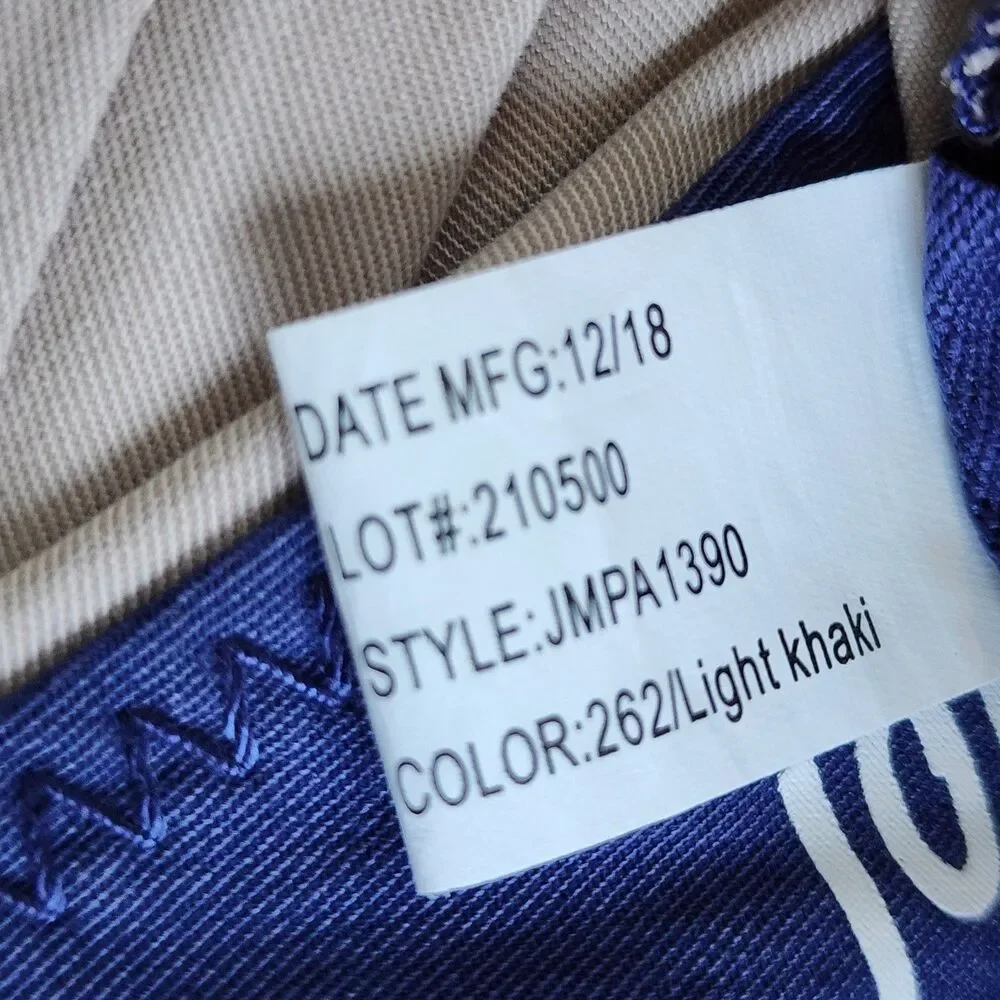 Johnnie-O Men's Pants 40x32 Prep-Formance Light Khaki Chinos Excellent Condition